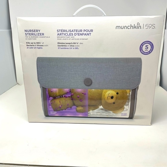 Munchkin Nursery Sterilizer | New in Box | Never Opened | Gray - Picture 1 of 3